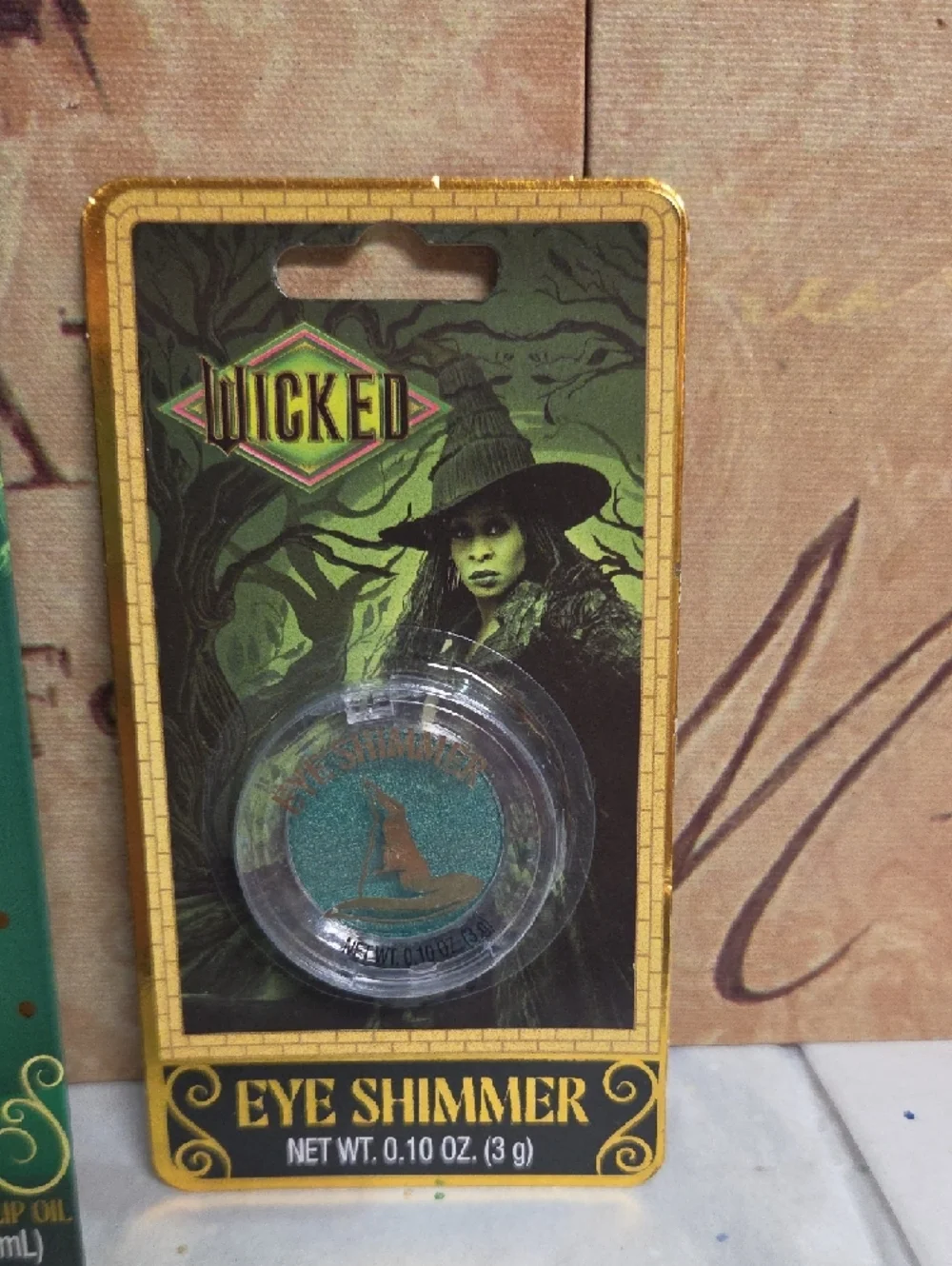Wicked Eye Shimmer Trio in Green and Gold
